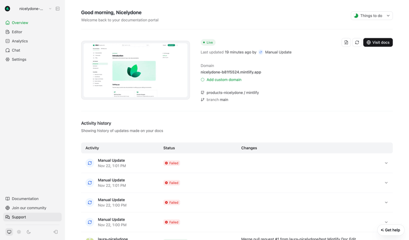 Mintlify
			                   ux ui design