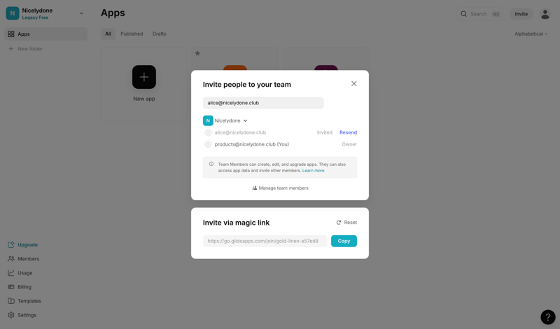 Glide
			  ux ui design
