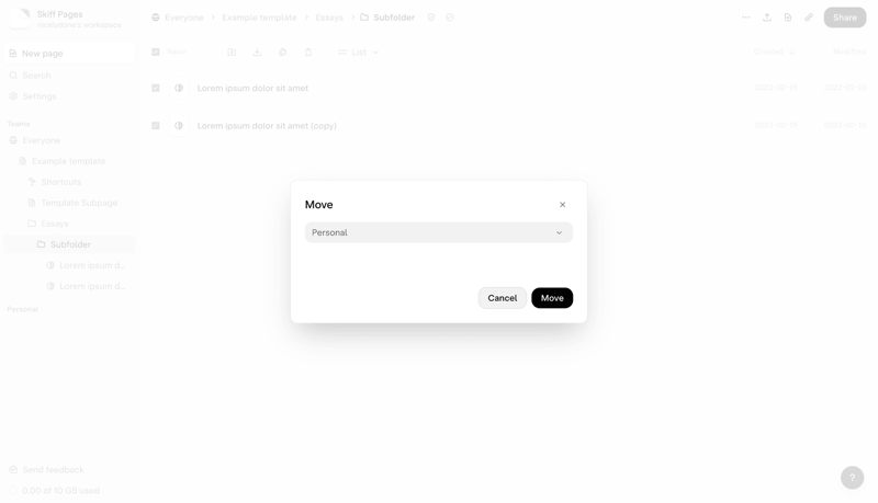 Skiff
			     ux ui design