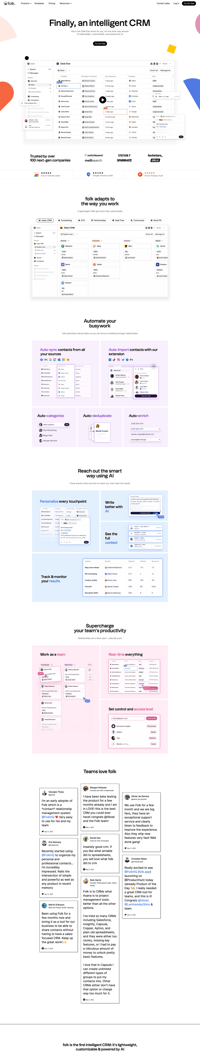 Folk
			    ux ui design