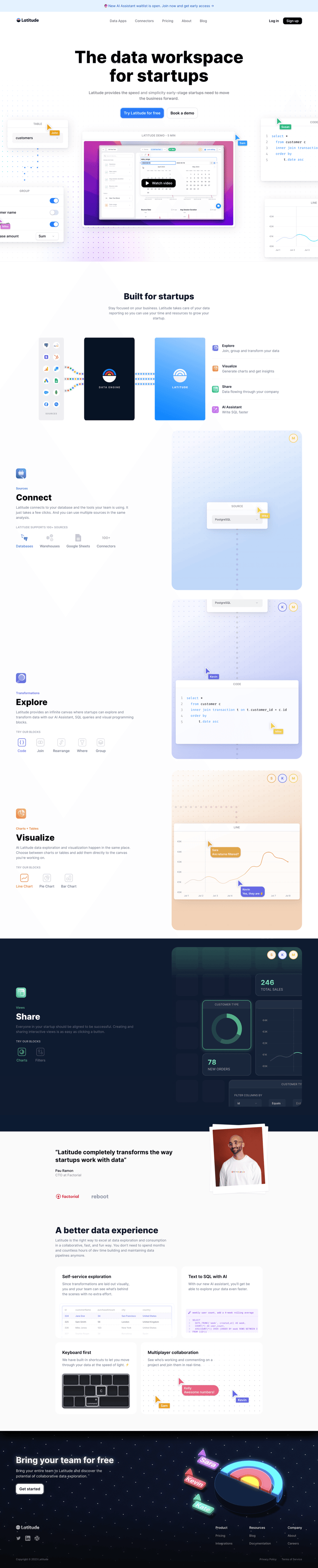 Latitude
			   ux ui design