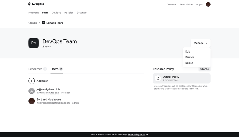 Twingate
			    ux ui design