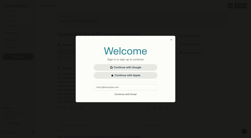 Perplexity
			            ux ui design
