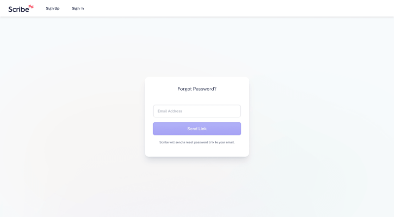 Scribe
			       ux ui design