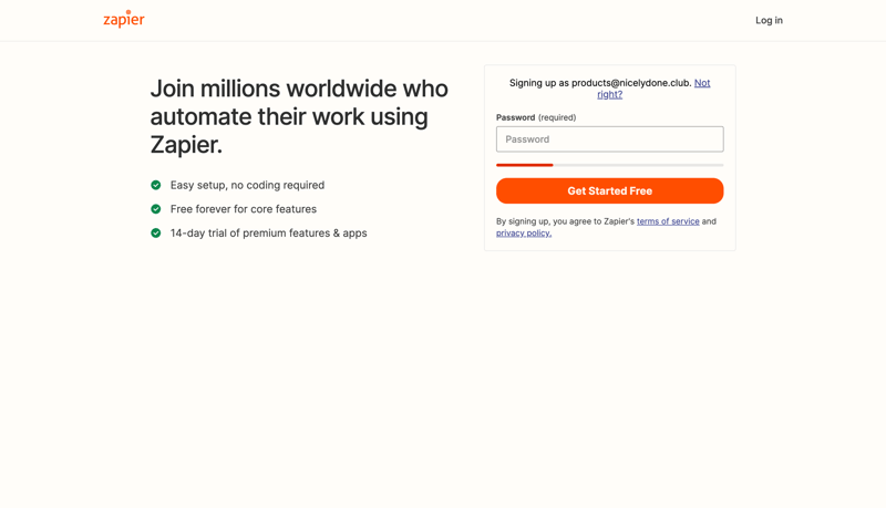 Zapier
			       ux ui design