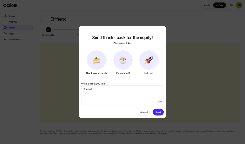 Cake
			   ux ui design