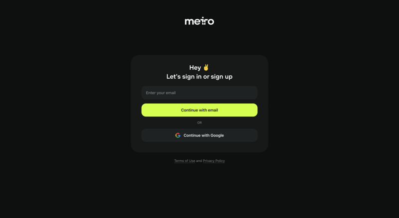 Meiro
			            ux ui design