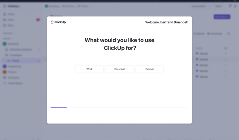 ClickUp
			  ux ui design