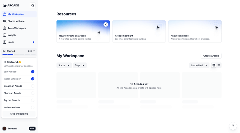 Arcade
			                   ux ui design