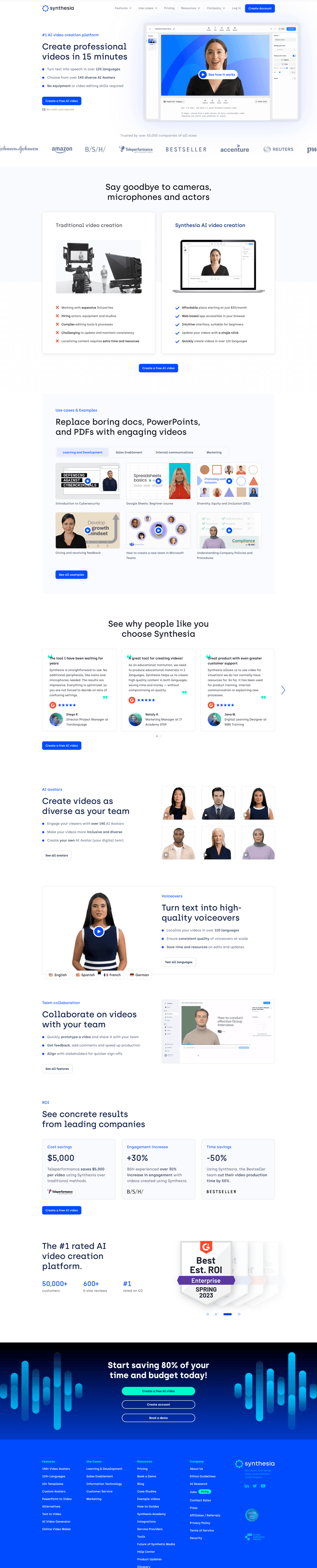 Synthesia
			    ux ui design