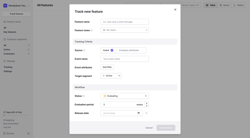 Bucket
			    ux ui design
