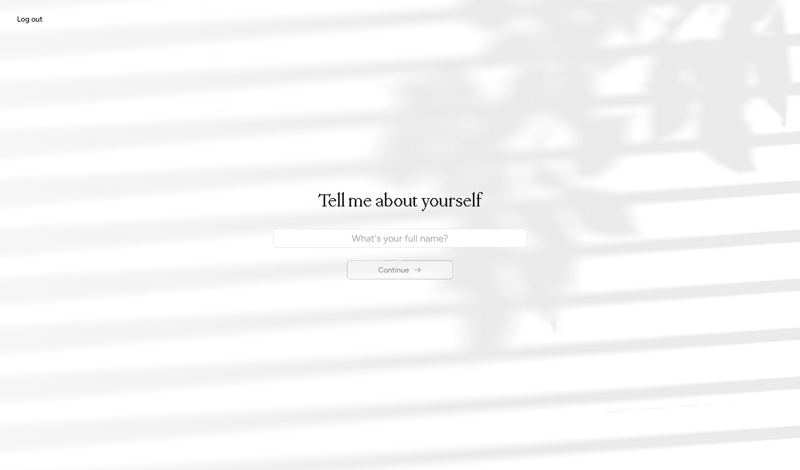 Cofounder screen example