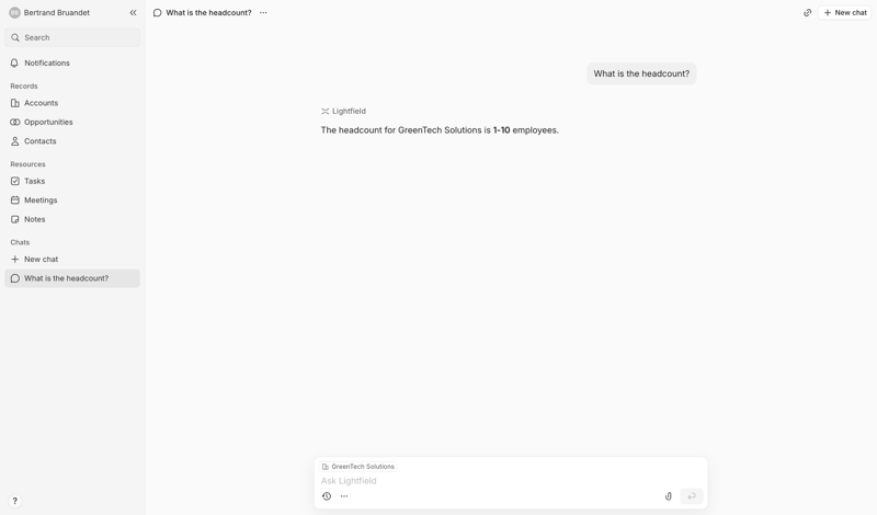 Lightfield screen example