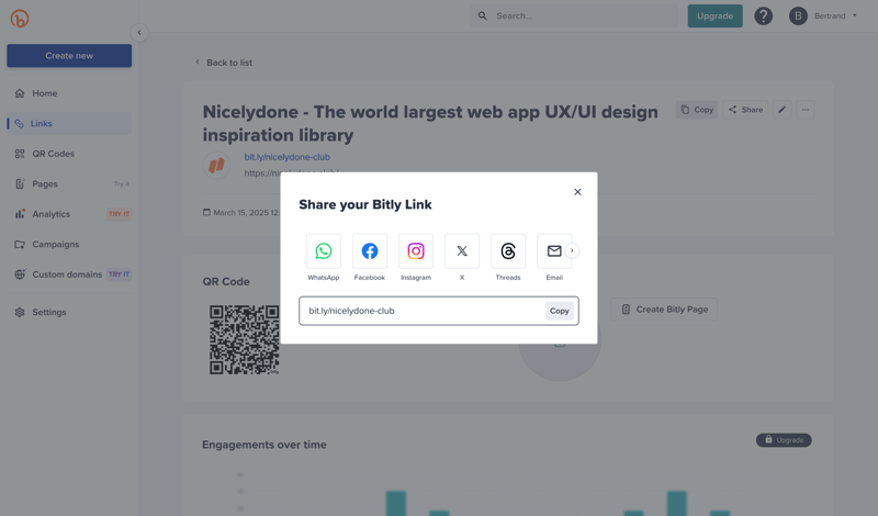 Bitly
			       ux ui design