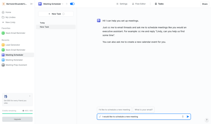 Lindy
			       ux ui design