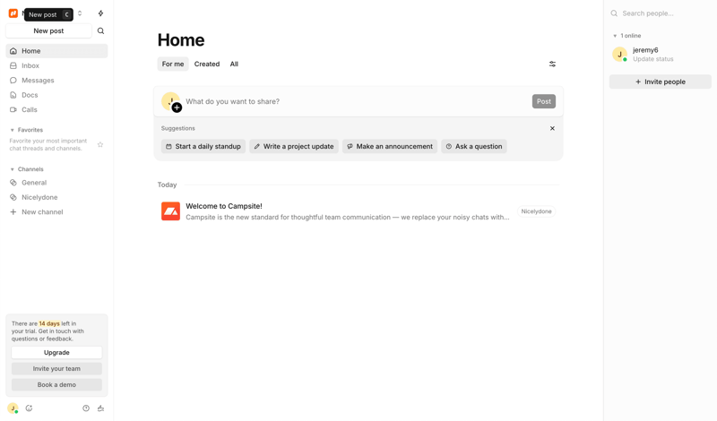 Campsite
			                 ux ui design