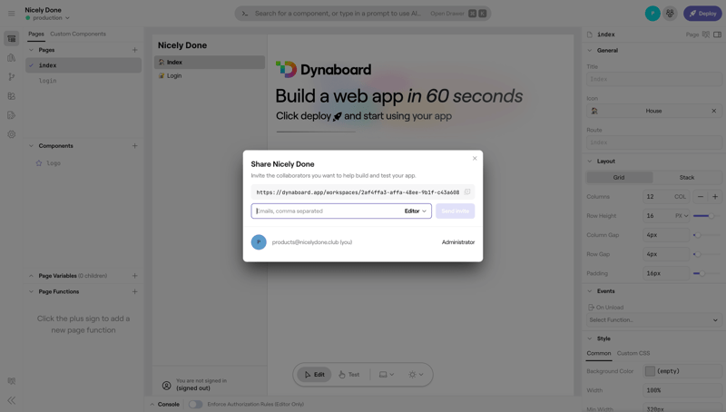 Dynaboard
			            ux ui design