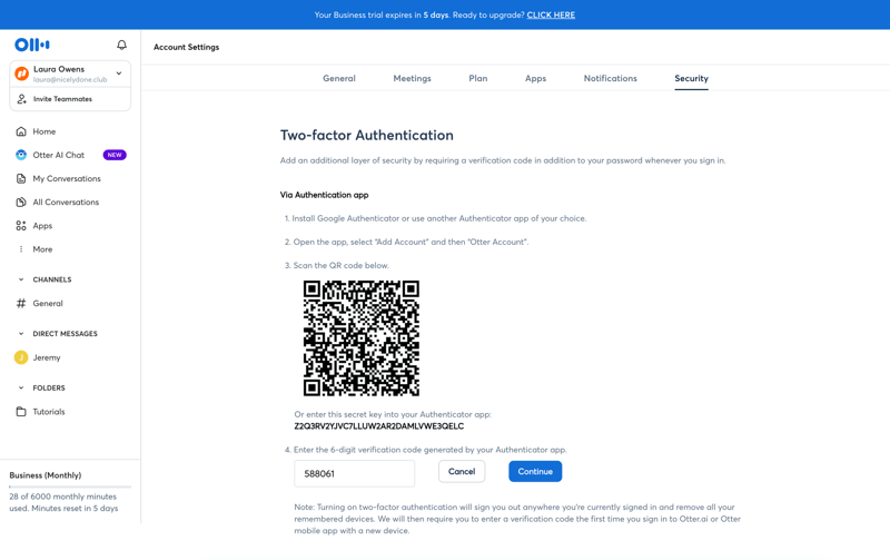 Otter
			            ux ui design