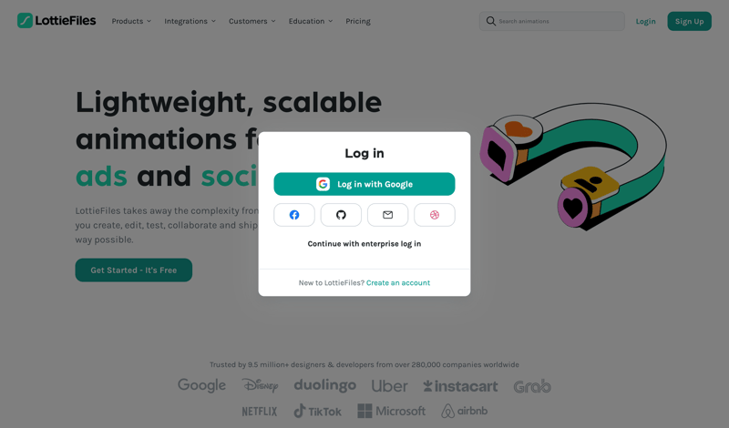 Lottie
			          ux ui design