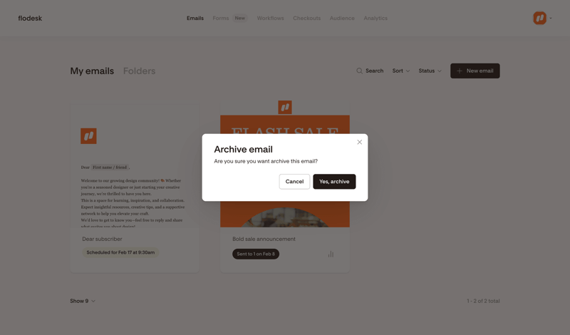 Flodesk
			        ux ui design