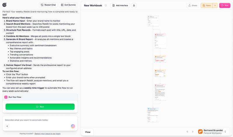 Gumloop screen example