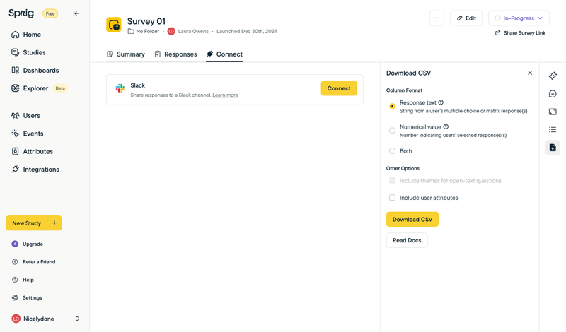 Sprig
			      ux ui design