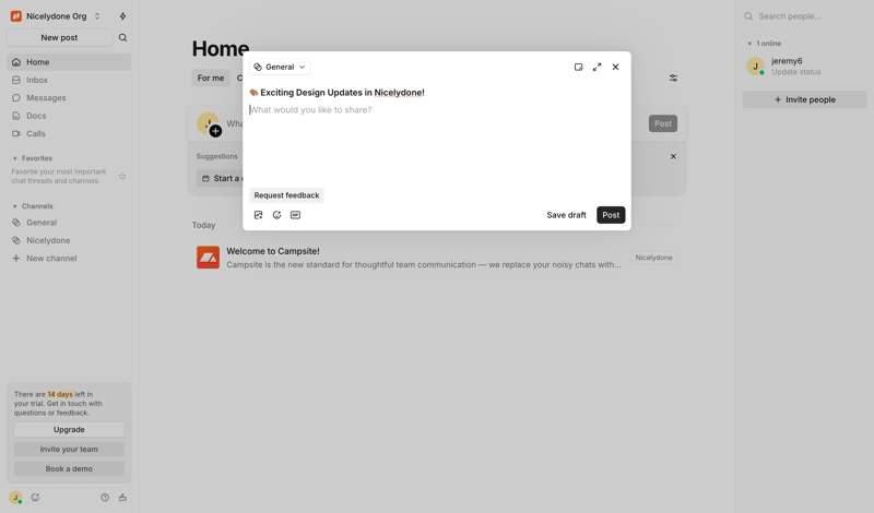 Campsite
			             ux ui design