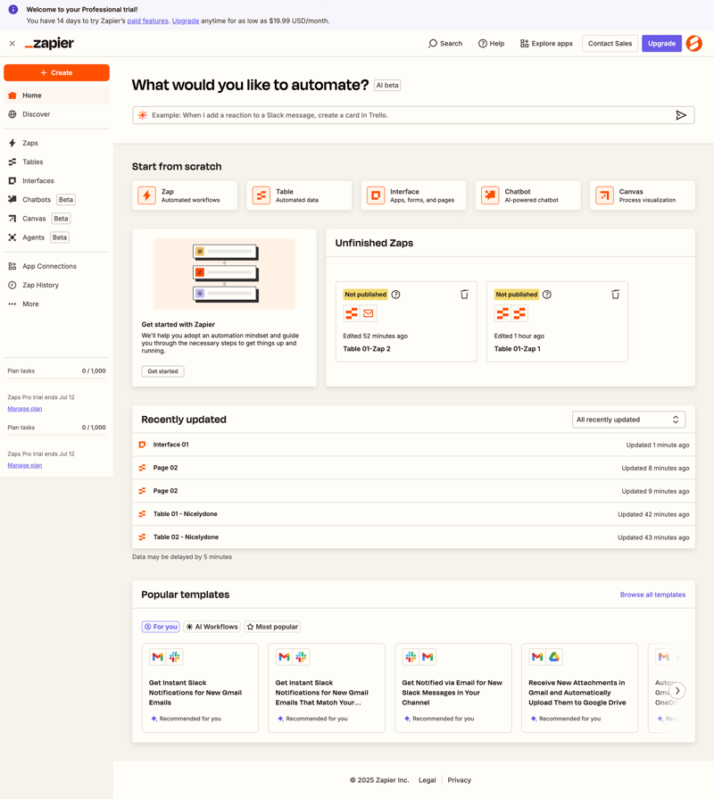 Zapier
			        ux ui design