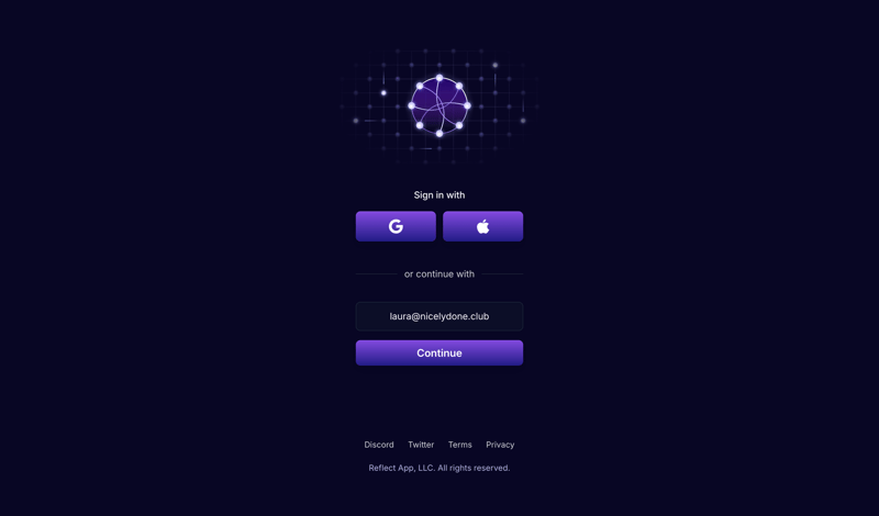 Reflect
			            ux ui design