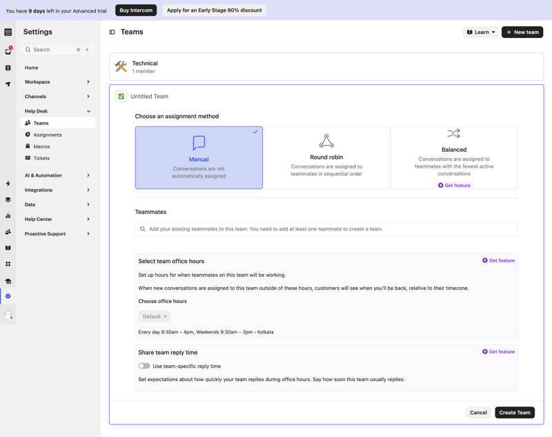 Intercom
			               ux ui design