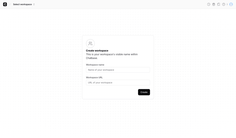 Chatbase screen example