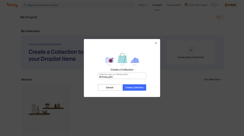 Honey
			      ux ui design