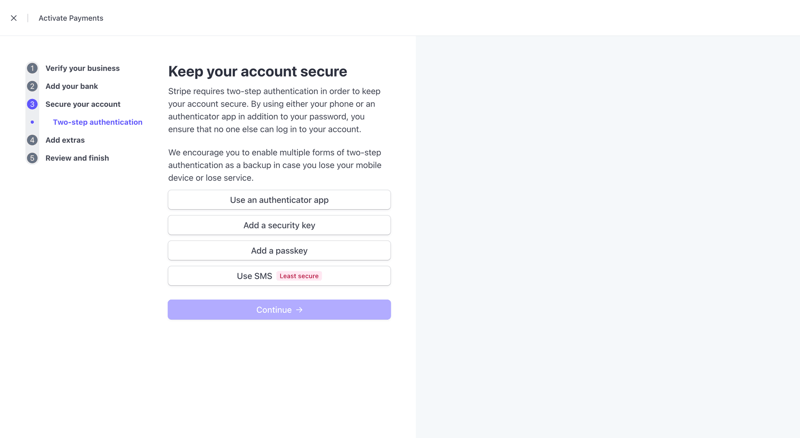 Stripe
			           ux ui design