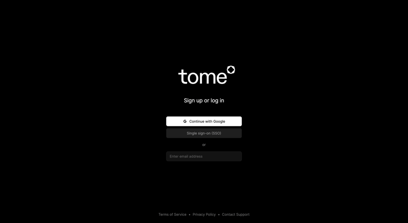 Tome
			          ux ui design