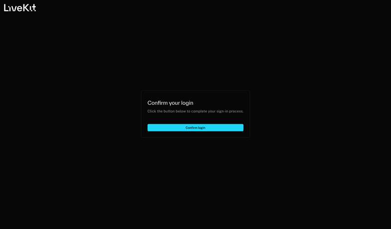 Livekit screen example