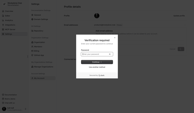 Documentation.AI screen example