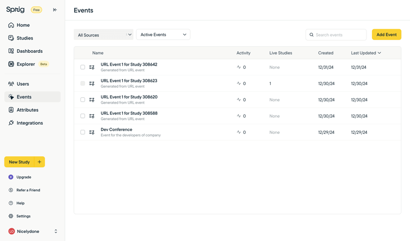 Sprig
			         ux ui design
