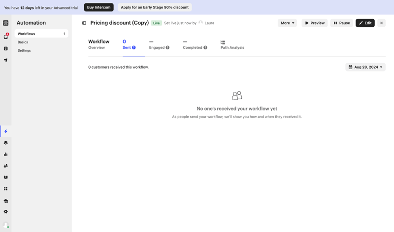Intercom
			               ux ui design