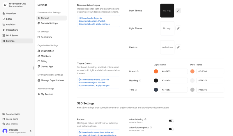 Documentation.AI screen example