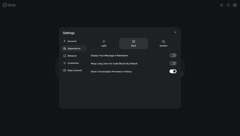 Grok
			      ux ui design