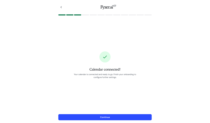 Fyxer screen example