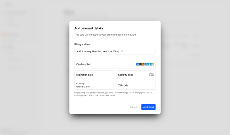 Nightwatch screen example