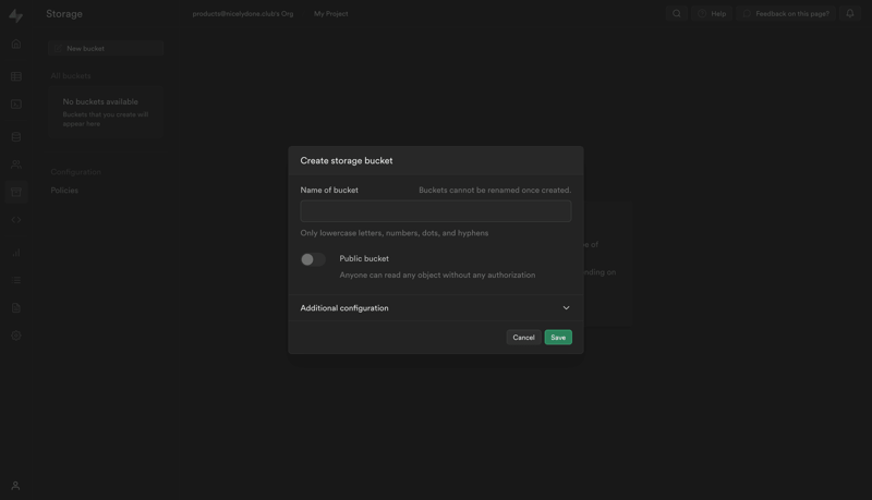Supabase
			   ux ui design