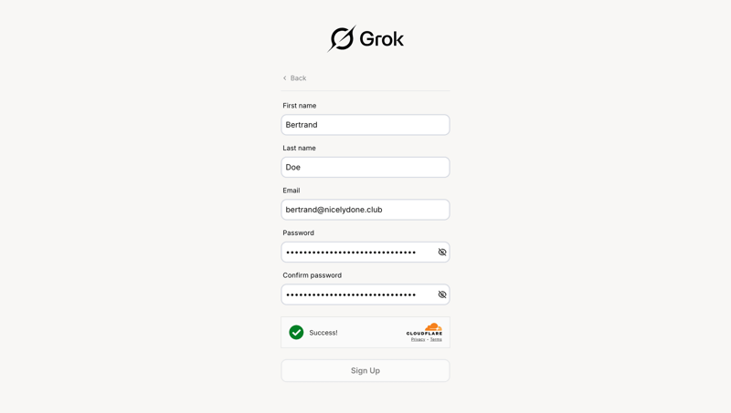 Grok
			          ux ui design
