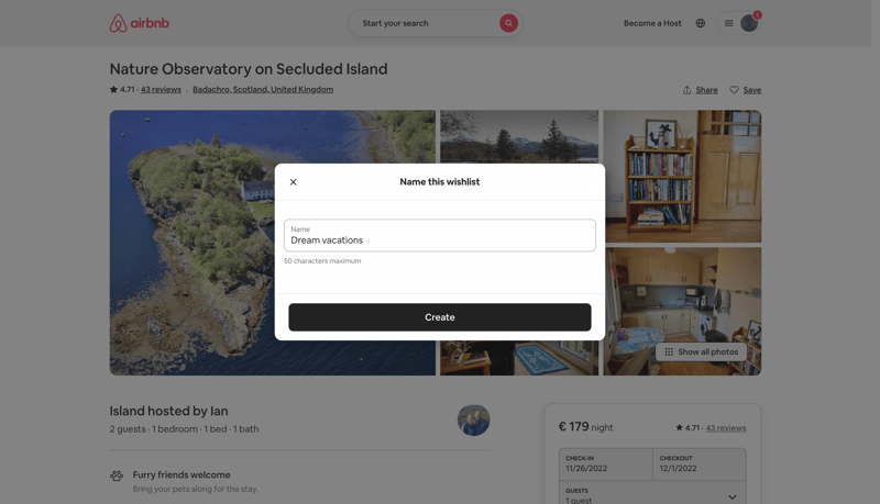 Airbnb
			 ux ui design