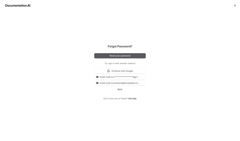 Documentation.AI screen example