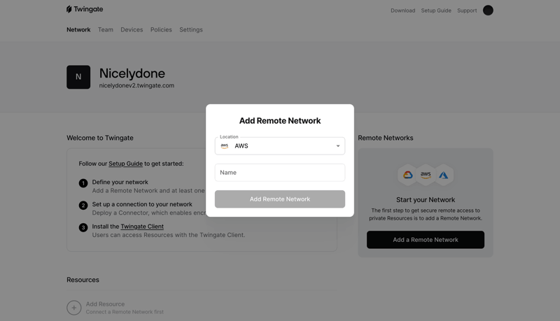 Twingate
			        ux ui design