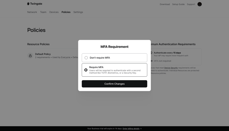 Twingate
			       ux ui design