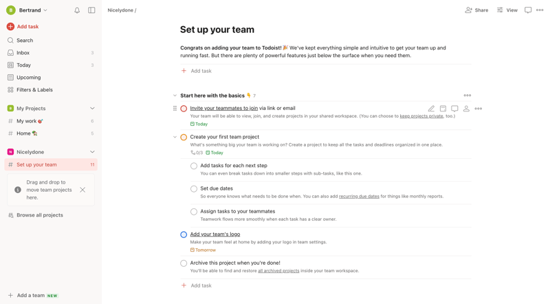 Todoist
			            ux ui design