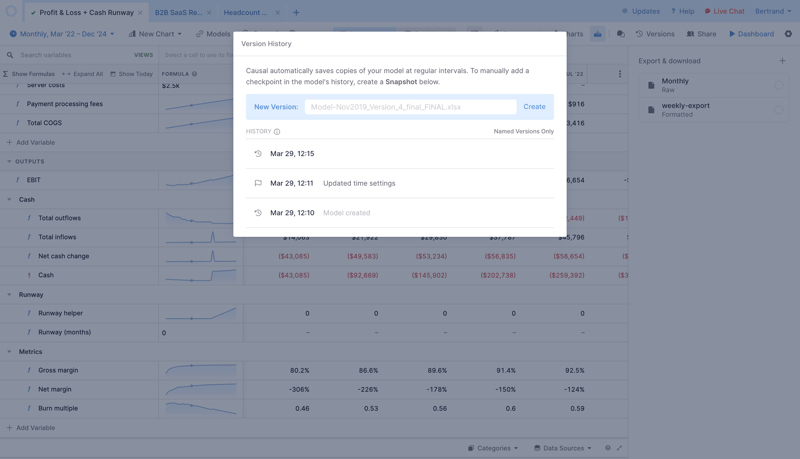 Causal
			         ux ui design